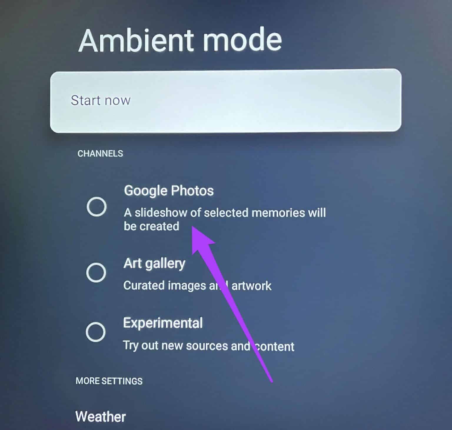google_photos_ambient_mode_google_tv_settings-1536x1462-1-1536x1462 أفضل 5 نصائح وحيل لتلفزيون Android باستخدام واجهة Google TV