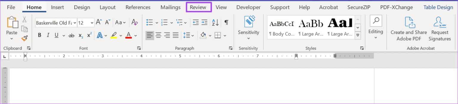 how-to-edit-the-font-when-tracking-changes-in-microsoft-word-step-18-1536x351-1 كيفية تحرير الخط والتعليق عند تعقب التغييرات في Microsoft Word