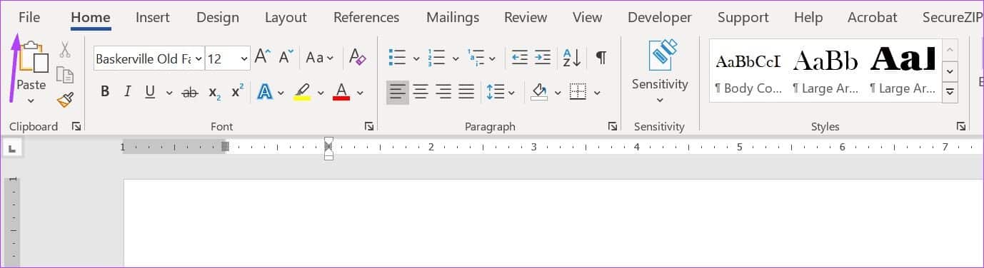 كيفية استيراد وتصدير إعدادات شريط Microsoft Word - %categories