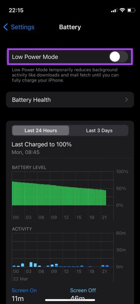 iphone-screen-dim-6-473x1024-1 أفضل 6 طرق لإصلاح مشكلة شحن iPhone عالق عند 80 بالمائة