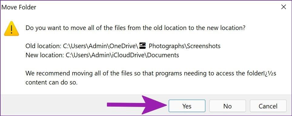 move-screenshots-to-new-location-in-windows-11-964x383 طرق تغيير مكان حفظ لقطة الشاشة في Windows 11