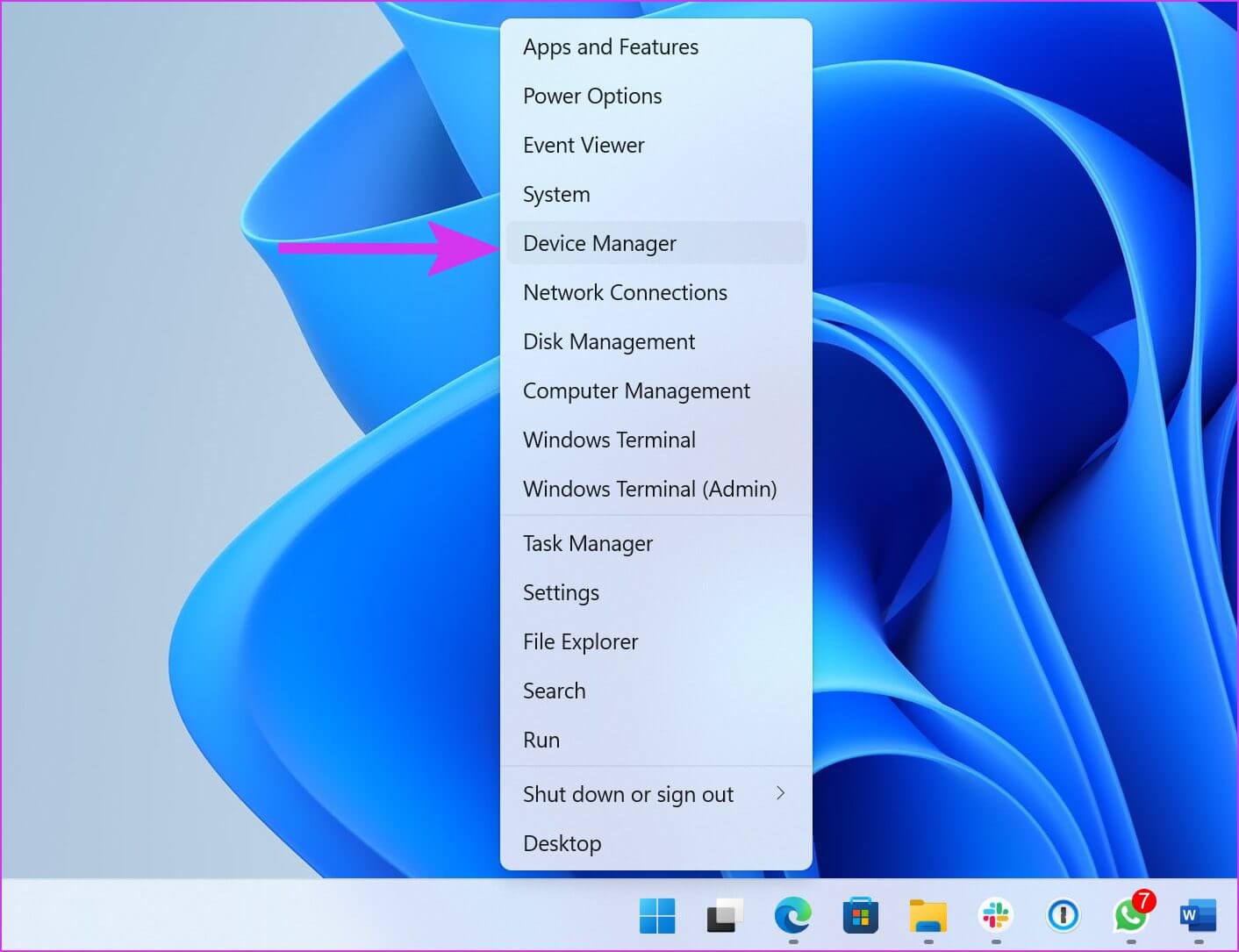 open-device-manager-number-pad-not-working-on-windows-11-1 أفضل 8 طرق لإصلاح عدم عمل لوحة الأرقام على لوحة المفاتيح في Windows 11