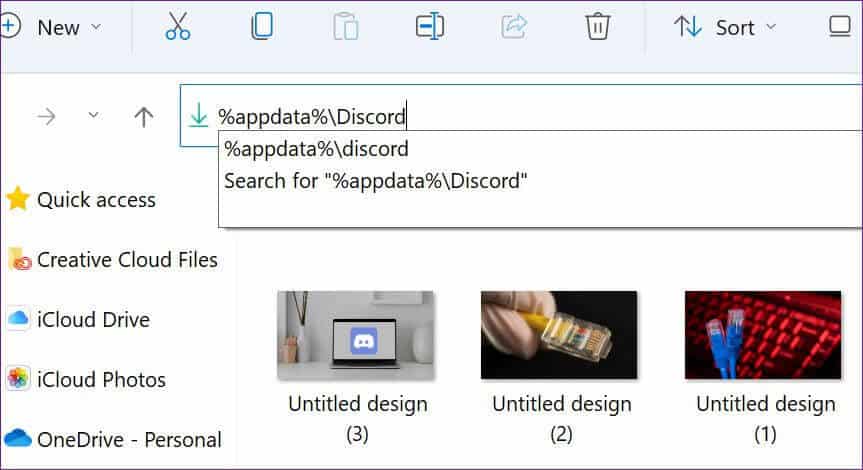 open-discord-folder-Fix-Discord-Update-Failed أفضل 7 طرق لإصلاح فشل تحديث Discord على Windows و Mac
