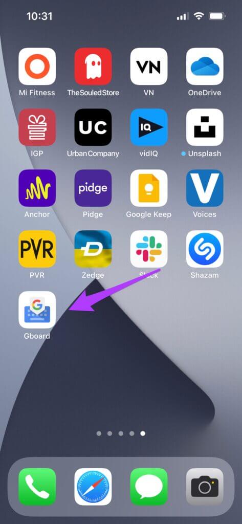 open-gboard-iphone-473x1024-1 كيفية إيقاف تشغيل الكتابة بالأحرف الكبيرة تلقائيًا في iPhone