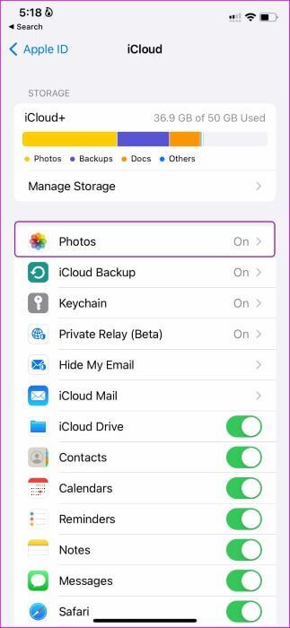 open-icloud-photos-323x700 كيفية مزامنة مكتبة صور Apple مع صور Google