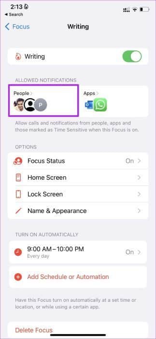 open-people-menu أفضل 8 طرق لإصلاح عدم ظهور مكالمات iPhone على iPad