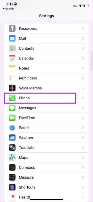 open-phone-menu-1 أفضل 8 طرق لإصلاح عدم ظهور مكالمات iPhone على iPad