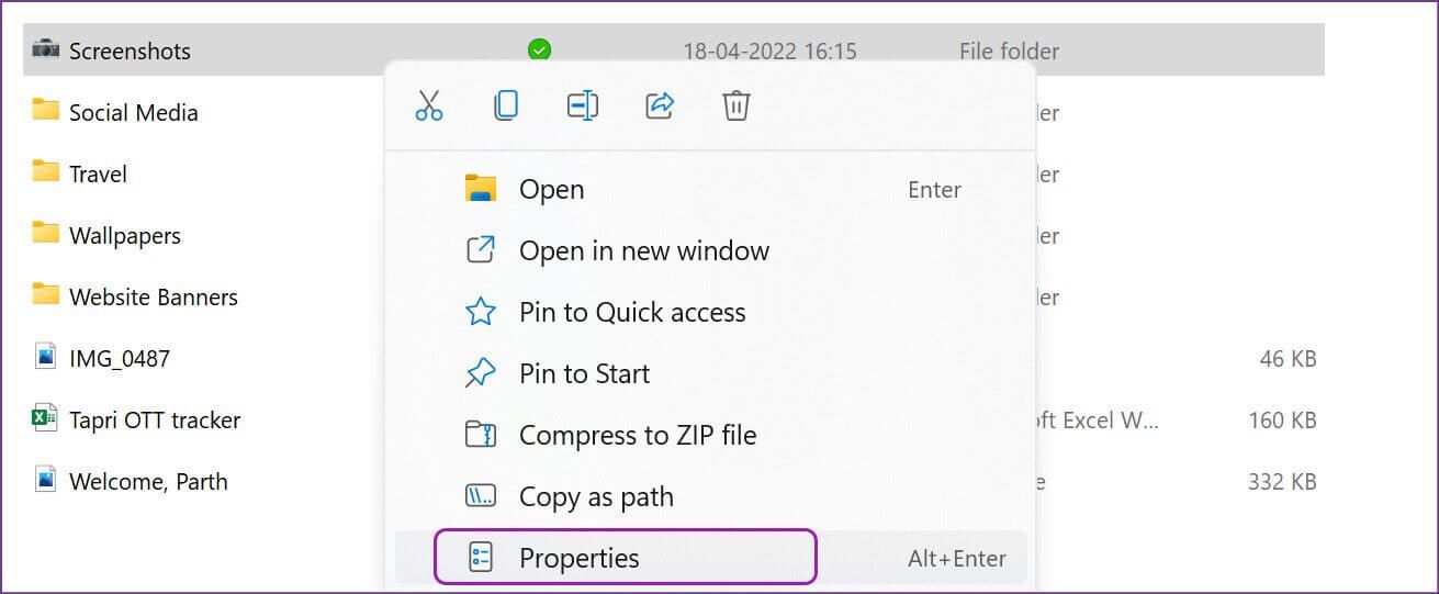 open-properties-1-1311x541 طرق تغيير مكان حفظ لقطة الشاشة في Windows 11