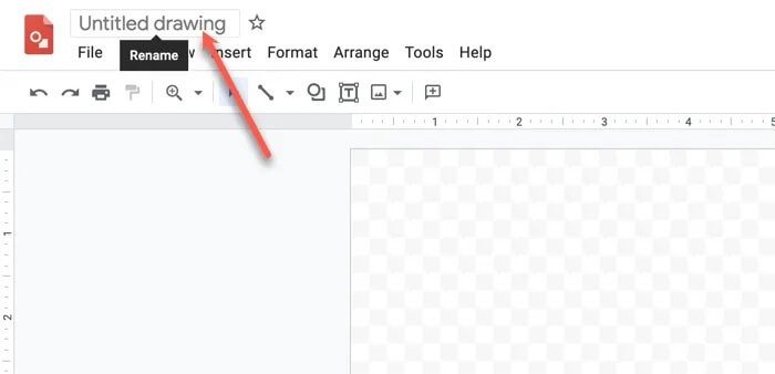 rename-your-logo كيفية إنشاء شعار باستخدام Google Drawings
