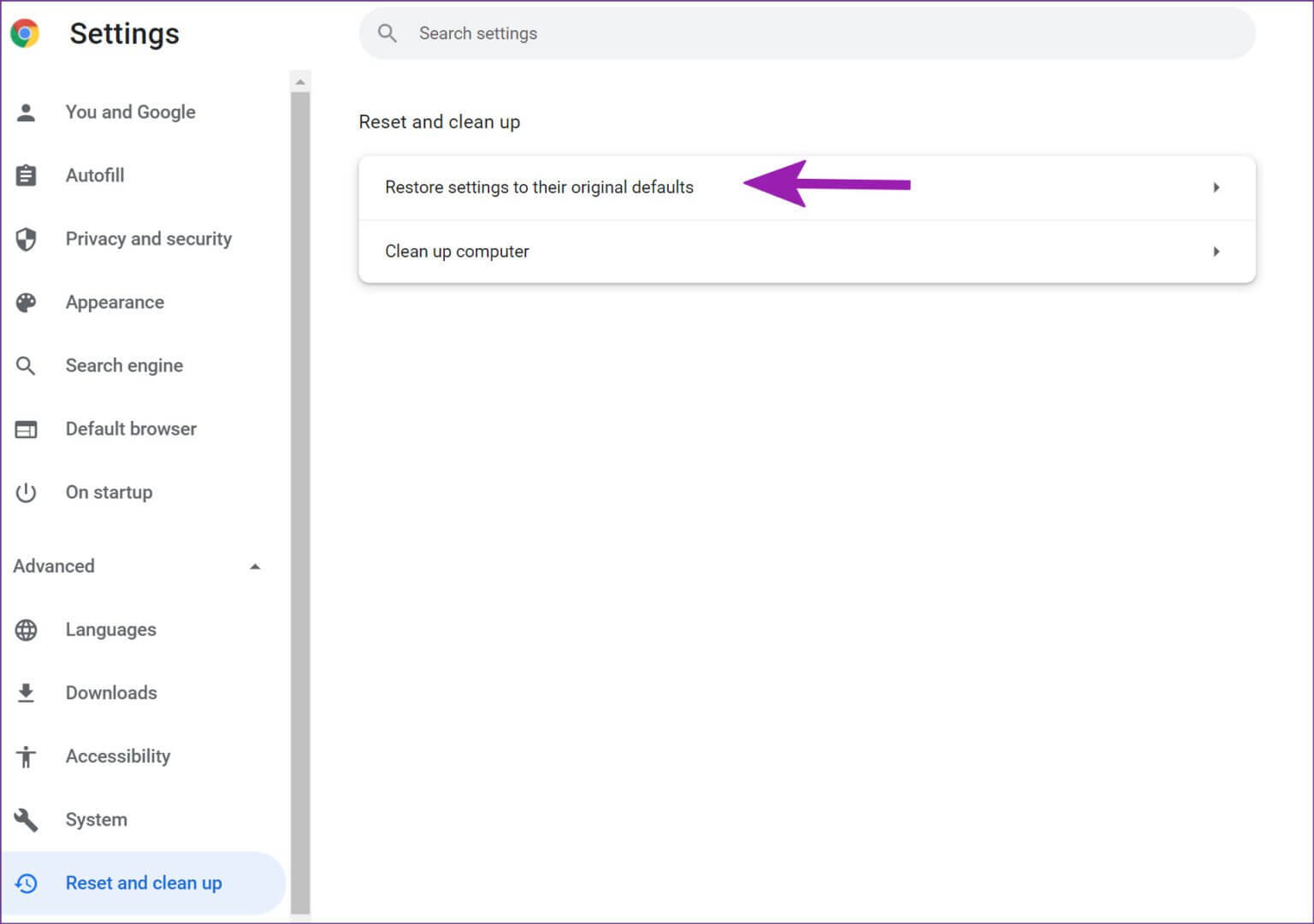 reset-google-chrome-fix-google-chrome-slow-to-open-on-windows-1536x1080-1-1536x1080 أفضل 8 إصلاحات لبطئ فتح Google Chrome على Windows 10 و Windows 11