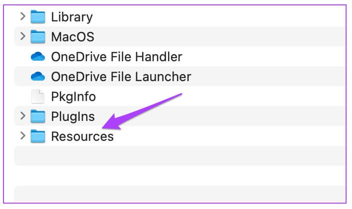 resources-package-contents-onedrive-mac-706x420 أفضل 6 طرق لإصلاح عدم تسجيل دخول Microsoft OneDrive على جهاز Mac