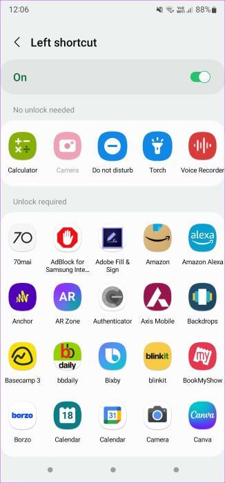 كيفية تغيير اختصارات شاشة القفل على هواتف Samsung Galaxy - %categories