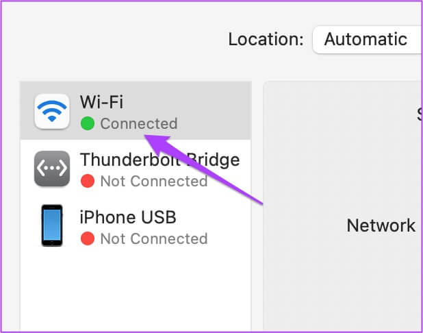 select-network-settings-mac-618x486 أفضل 6 طرق لإصلاح عدم تسجيل دخول Microsoft OneDrive على جهاز Mac