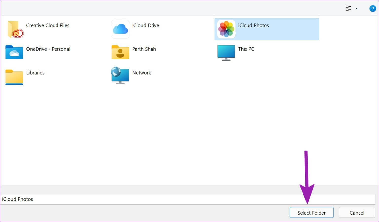 select-new-folder-to-save-screenshots-1536x899-1-1536x899 طرق تغيير مكان حفظ لقطة الشاشة في Windows 11