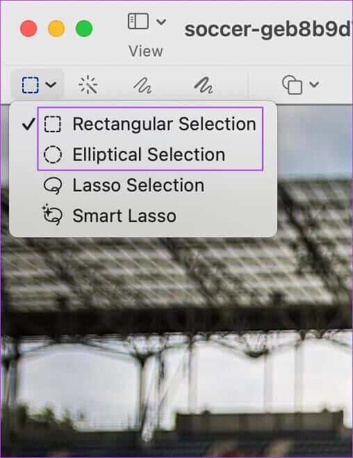 selection-tools-image-preview-mac-508x658 كيفية إزالة خلفية الصورة على نظام Mac باستخدام Preview