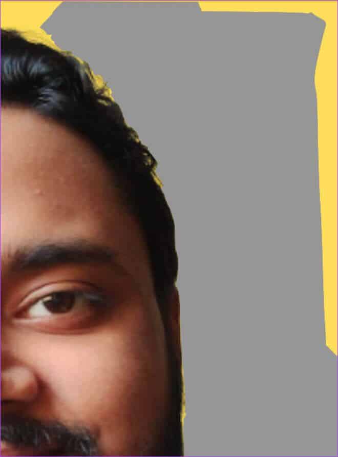 smart-lasso-removed-area-660x892 كيفية إزالة خلفية الصورة على نظام Mac باستخدام Preview