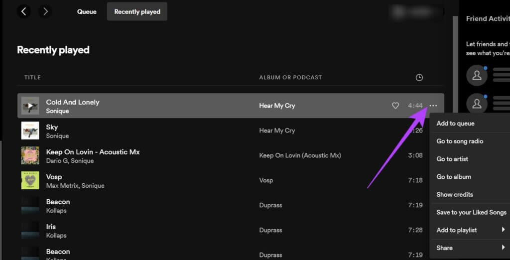 spotify-history-pc-options-1024x522-1 كيفية عرض ومسح سجل الاستماع الخاص بك على Spotify