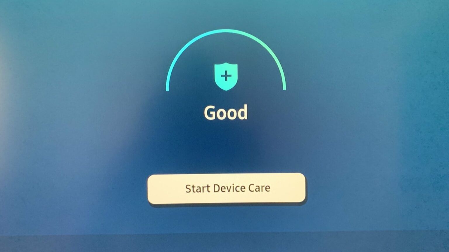 start-device-care-1536x864-1-1536x864 طرق إصلاح عدم عمل YouTube على تلفزيون Samsung