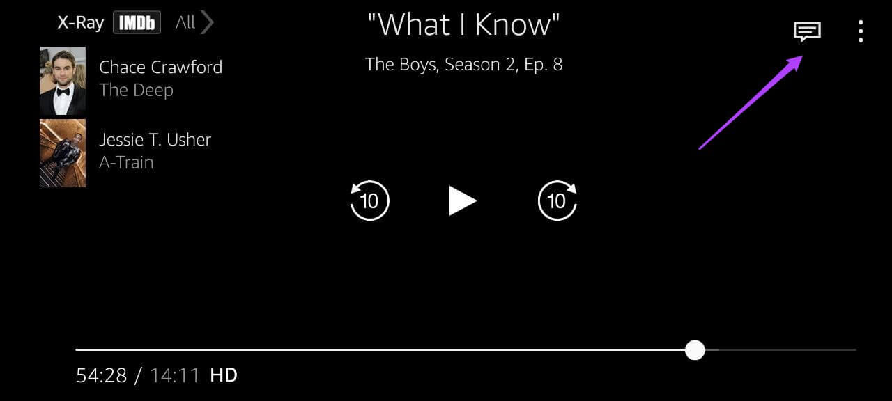 subtitle-icon-amazon-prime-android كيفية تغيير لون الترجمة في Amazon Prime Video على سطح المكتب والجوال