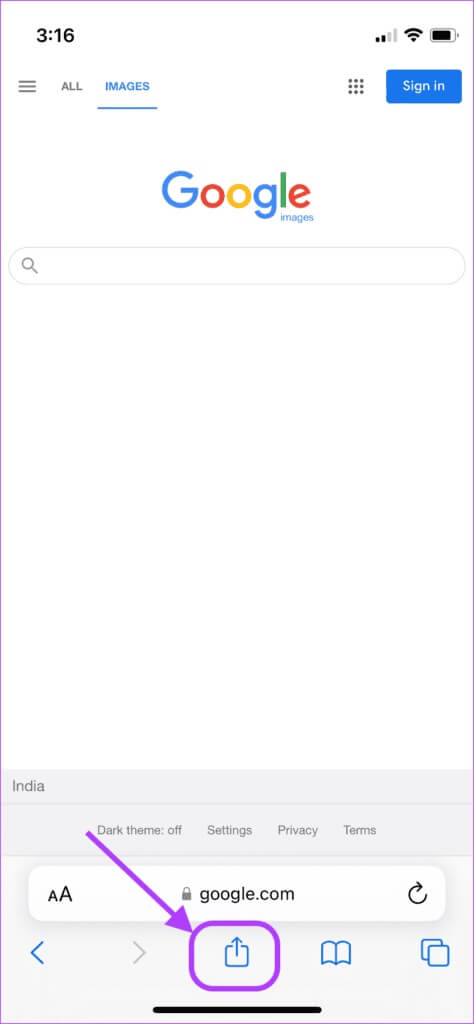 tap-on-the-share-icon-474x1024-1 كيفية تحرير ورقة المشاركة Share Sheet على iPhone