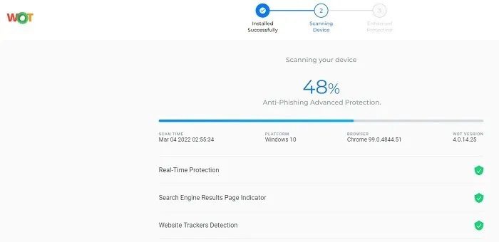 the-best-chrome-security-and-privacy-extensions-to-stay-safe-online-wot-2 12 إضافة للأمان والخصوصية في Chrome للبقاء آمنًا على الإنترنت