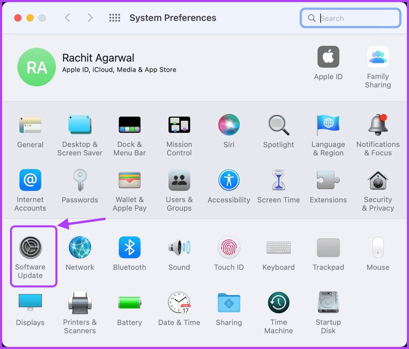 update-macOS-2 أفضل 5 طرق لإصلاح تعطل Apple Notes في Mac