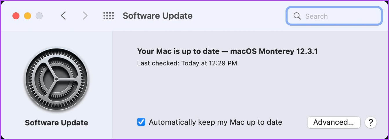 update-macOS-3 أفضل 5 طرق لإصلاح تعطل Apple Notes في Mac