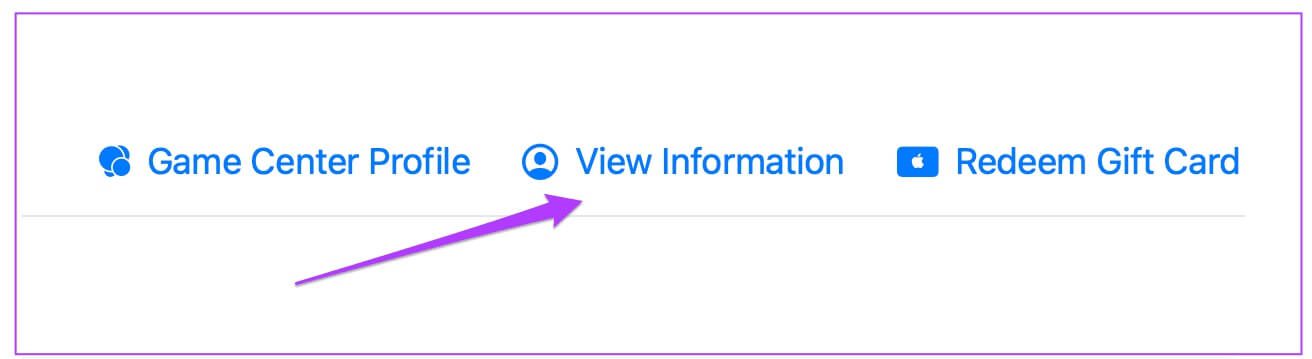 view-accpunt-information-app-store-mac كيفية إلغاء اشتراكات App Store من Mac أو Windows