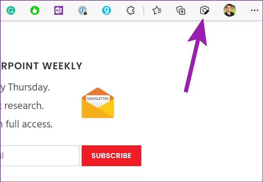 web-capture-in-edge-847x586 كيفية إضافة التعليقات التوضيحية للصور باستخدام أداة التقاط الويب في Microsoft Edge