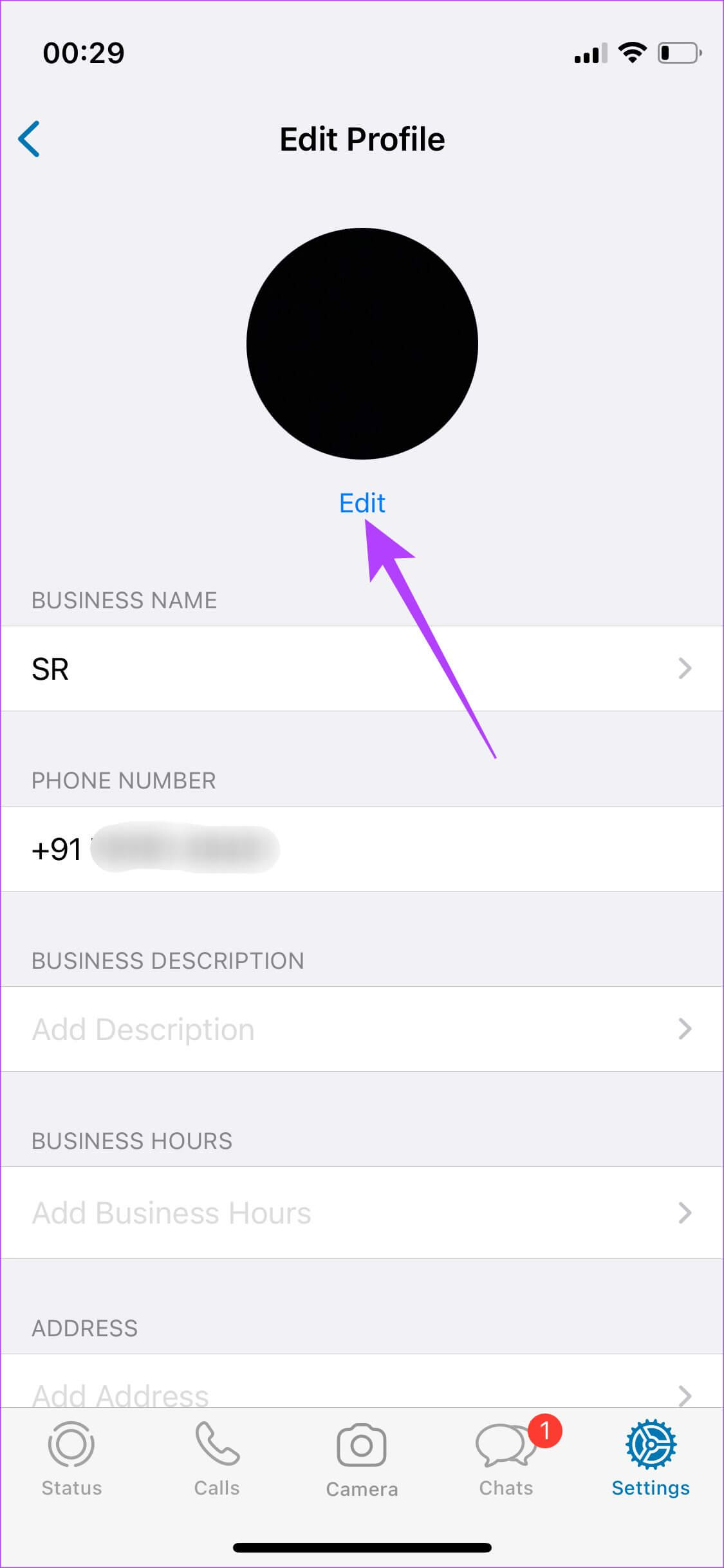 whatsapp-dp-ios-7-1125x2436 أفضل 6 طرق لإصلاح عدم ظهور صورة ملف تعريف WhatsApp