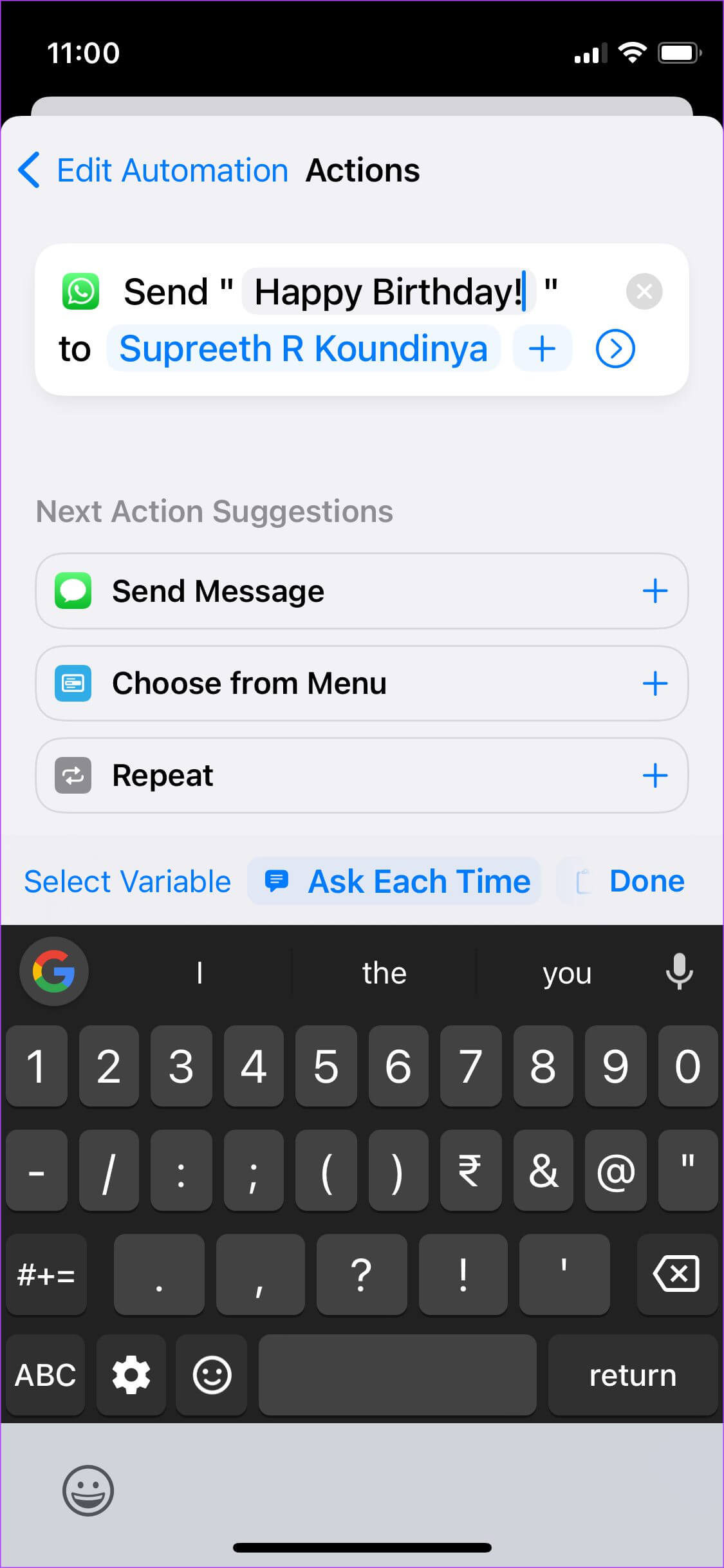 whatsapp-schedule-ios-28 كيفية جدولة رسائل WhatsApp على iPhone