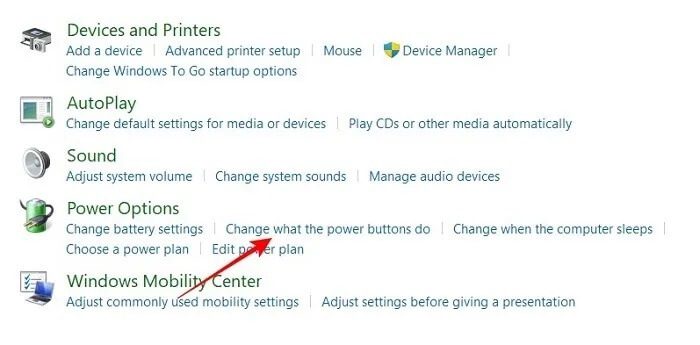 windows-power-settings-change-what-power-buttons-do الاغلاق مقابل النوم مقابل السبات مقابل بدء التشغيل السريع : شرح إعدادات الطاقة في Windows