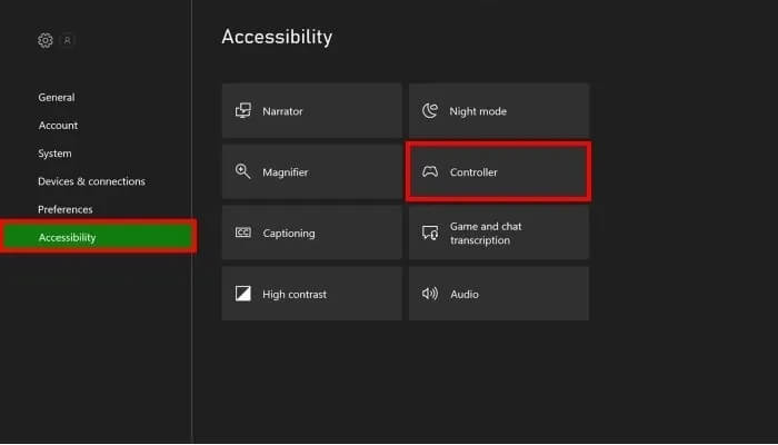 xbox-copilot-accessibilitymenu1 كيفية استخدام وضع مساعد الطيار الخاص بجهاز Xbox
