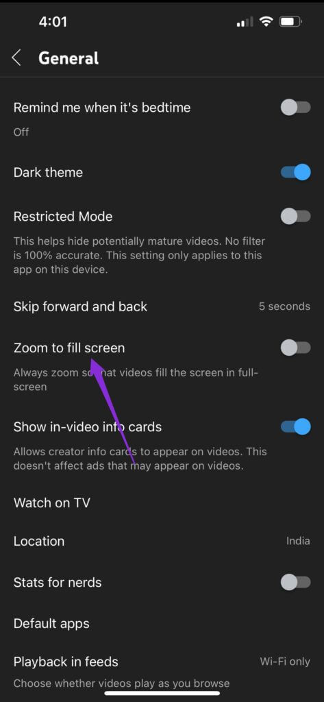 zoom-to-fill-screen-youtube-app-473x1024-1 أهم 6 ميزات على YouTube يجب أن تجربها على Android و iPhone