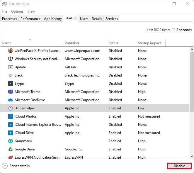 1-10-1-662x590 نظام السحب والإفلات في Windows لا يعمل - بعض الإصلاحات السهلة
