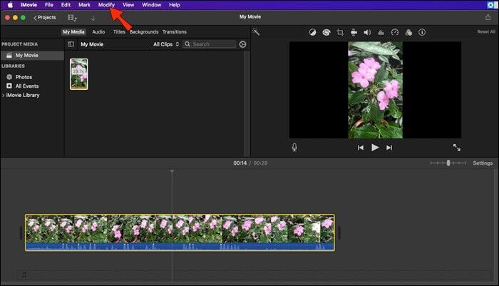 كيفية قص مقاطع الفيديو في IMovie - %categories