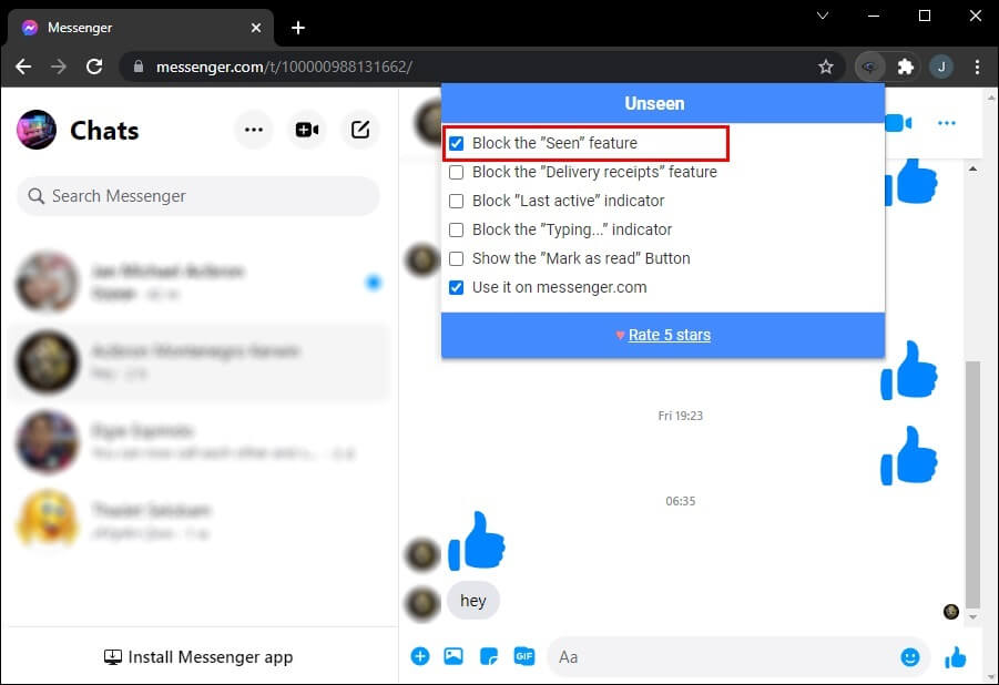 كيفية إيقاف تشغيل إيصالات القراءة على FB Messenger - %categories