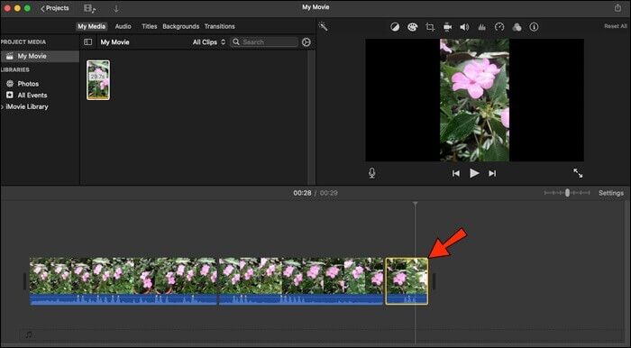 4-10-700x386 كيفية قص مقاطع الفيديو في IMovie