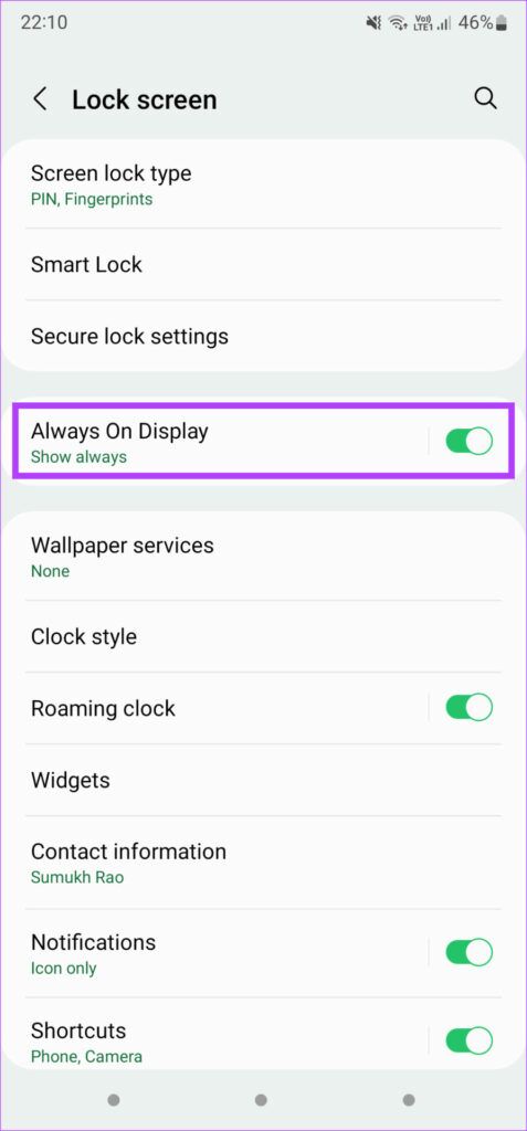 AOD-nw-2-477x1024-2-477x1024 أفضل 6 طرق لإصلاح عدم عمل Always On Display على نظام Android