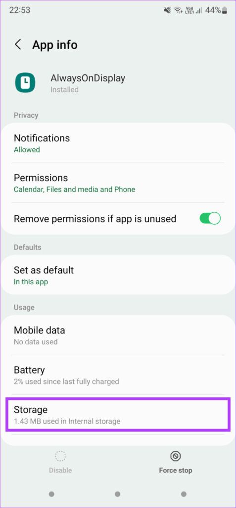 AOD-nw-6-477x1024-1-477x1024 أفضل 6 طرق لإصلاح عدم عمل Always On Display على نظام Android