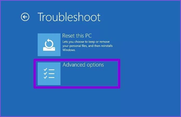 Advanced-Options-4-697x452 أفضل 6 طرق لإصلاح عدم استجابة خادم DNS على Windows 11