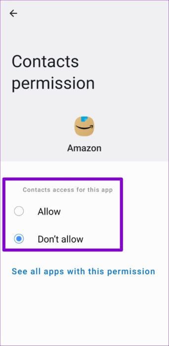 Allow-or-Deny-App-Permission-500x1024-1-342x700 كيفية تمكين وتعطيل وإدارة أذونات التطبيق على Android