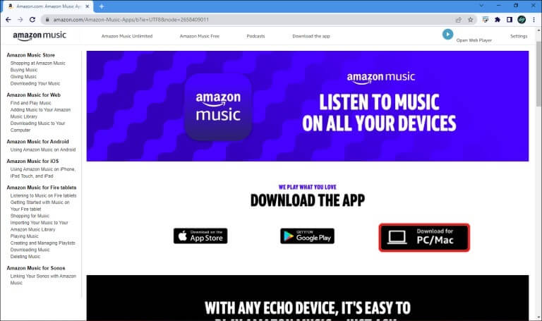 كيفية تنزيل الموسيقى من Amazon Music - %categories