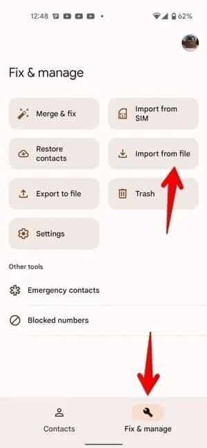 Android-Google-Contacts-Import-300x650 كيفية نقل جهات الاتصال من هاتف إلى آخر