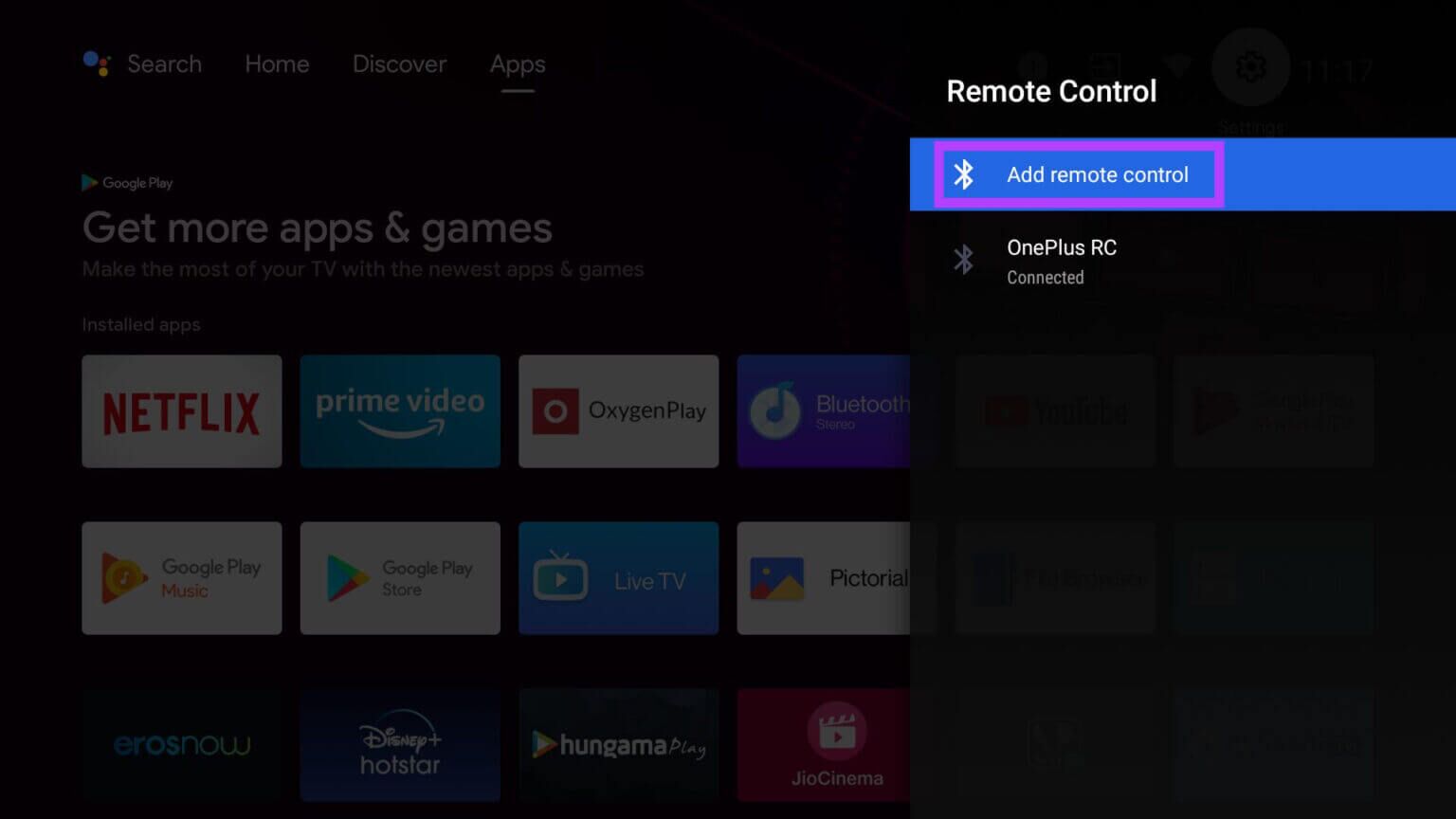Android-TV-remote-8-1536x864-1-1536x864 أفضل 7 طرق لإصلاح عدم عمل جهاز التحكم عن بعد في Android TV