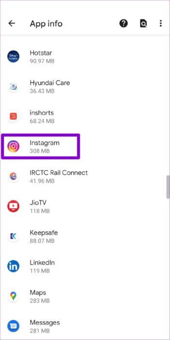 App-List-on-Android-513x1024-1-351x700 كيفية إخفاء إشعارات شاشة القفل على Android
