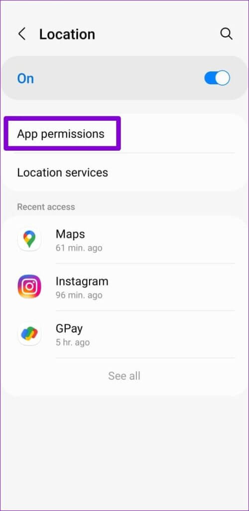 App-Location-Permissions-1-500x1024-1-500x1024 أفضل 6 طرق لإصلاح عدم عمل خدمات الموقع على Android