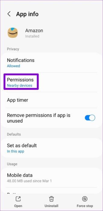App-Permissions-on-Android-500x1024-1-342x700 كيفية تمكين وتعطيل وإدارة أذونات التطبيق على Android