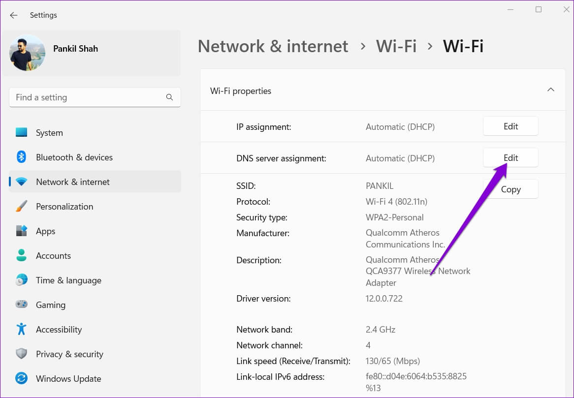 Change-DNS-on-Windows-11-1166x809 أفضل 3 طرق لتغيير خادم DNS على Windows 11