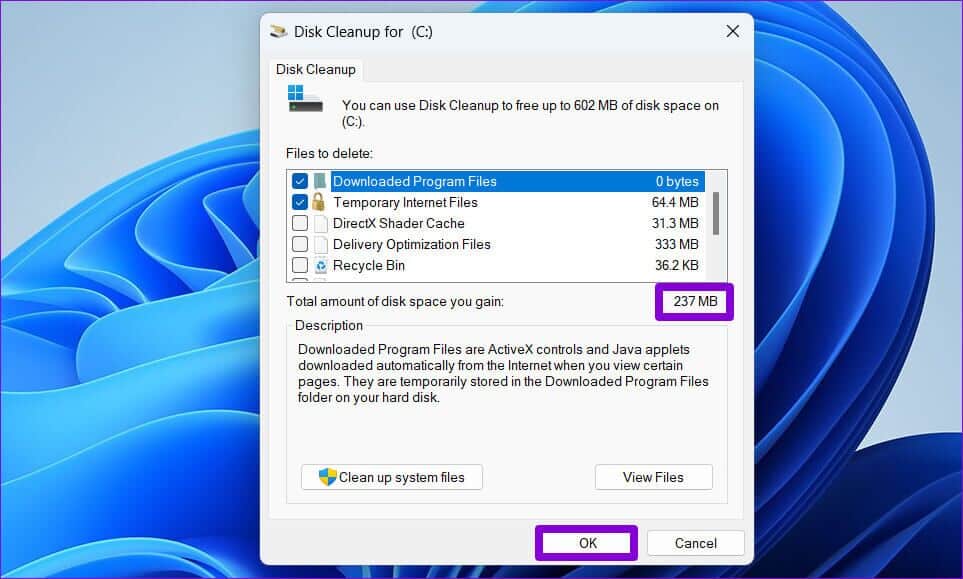 Clear-Temporary-Files-for-Drive-on-Windows-963x579 أفضل 3 طرق لحذف الملفات المؤقتة على Windows 11